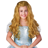 哈罗威万圣节COSPLAY派对装饰儿童女童长发金色迷人公主假发16165