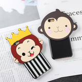 韩国创意皇冠猴子iphone6s手机壳硬苹果6plus立体卡通保护套防摔