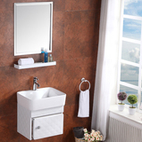 不锈钢浴室柜组合小户型洗脸洗手盆面盆窄梳洗漱盆池卫生间卫浴柜