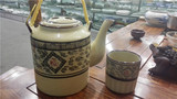 陶瓷茶壶 过滤 酒店家用茶壶套装 加厚水壶仿古中式 陶壶 瓷壶