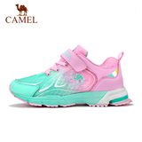 CAMEL骆驼新款男童女童鞋蜂巢网面中大童儿童休闲运动鞋