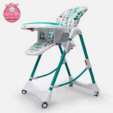 特价多功能可折叠便携式儿童餐椅宝宝椅婴儿餐桌带轮便携吃饭桌子