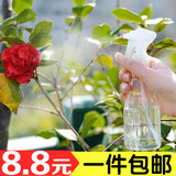 【天天特价】200ml锥形 透明方形小老鼠喷雾瓶多肉浇花瓶园艺喷壶