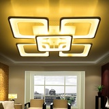 客厅灯长方形现代简约LED吸顶灯具大气创意亚克力无极调光灯饰