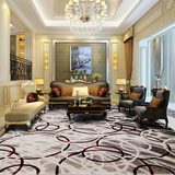 客厅茶几地毯 现代简约时尚沙发北欧美式进口床边垫抽象图案地毯