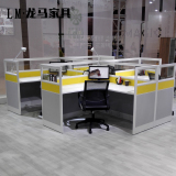 定做上海办公家具办公桌简约现代职员办公桌屏风隔断工作位员工桌