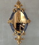 欧式美式椭圆形镜壁挂镜卫浴镜浴室镜梳妆镜化妆镜子饰品装饰镜子