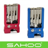 SAHOO 19合1多功能自行车组合修车工具维修理工具 山地车配件装备