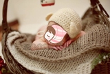 新生儿拍摄手工编织毛线毯MINI BLANKET家居装饰毯小块毯