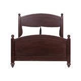 特价全实木床 榫卯结构实木双人床1.5米1.8米可定做环保美式床