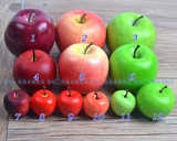 仿真水果假青苹果红苹果模型橱柜家居装饰品特价仿真苹果