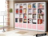 韩式多功能自由组合简易书柜书架书橱创意储物柜子置物储物柜宜家