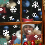 圣诞雪花 商店橱窗玻璃贴纸 节日新年春天装饰布置创意墙贴画窗花