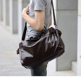 韩版手提包男士单肩包横款斜挎包商务男包学生休闲包包潮包旅行包