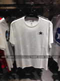 专柜正品匡威夏季新款纯棉短袖运动星星T恤黑白色男款10000787102