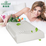 coolrest天然泰国进口乳胶枕按摩枕颈椎枕乳胶枕头枕芯成人护颈枕