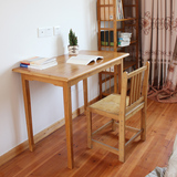 餐桌 电脑桌小户型饭桌餐桌拆装茶几 四方桌 书桌楠竹长方形实木