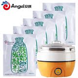 安琪酸奶发酵剂菌种 酸奶菌粉 发酵粉酸奶益生菌5包+一品康酸奶机