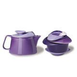 丹麦进口PO 水果茶壶套装陶瓷茶具整套玫瑰花茶壶套装茶具礼品