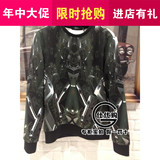 GXG专柜正品男装代购15新款时尚休闲潮流长袖黑色卫衣51631150