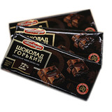 俄罗斯原装进口  胜利牌 纯黑巧克力 72%可可含量 细腻 超好吃
