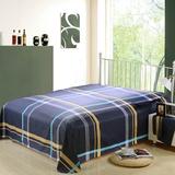 SI 家纺 床单单件 双人床单 全棉床上用品 纯棉被单 1.5米床潮流