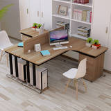 包邮转角电脑桌 拐角组合办公桌L型书桌台式家用简约弧形写字台