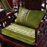 新中式圈椅罗汉床红木椅垫古典沙发坐垫加厚海绵定做防滑实木坐垫