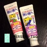 日本进口巧虎草莓味可食用儿童牙膏婴儿宝宝牙膏可吞咽防蛀牙