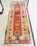 kilim基利姆手工羊毛编织地毯走廊毯沙发垫异域民族风土耳其风格
