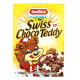 【天猫超市】瑞士进口FAMILIA瑞士麦巧克力泰迪麦片 250g/盒