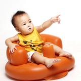 出口充气宝宝小沙发儿童吃饭餐椅便捷多功能婴儿学坐椅座椅洗澡凳