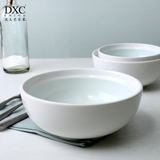DXC创意泡面碗 个性家用陶瓷日式汤碗 中式装汤大碗吃面碗餐具