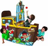 正品外贸原单儿童投球帐篷海盗船长室内超大游戏屋男孩过家家玩具