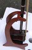 正品二胡架子木制二胡琴架子支架展示架琴架乐器配件贴真皮批发