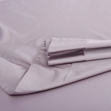 浅紫灰色纯棉床单单件高支高密度60支贡绒长绒棉全棉被单双人加大