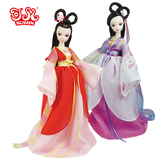 日礼物中国可儿娃娃四季仙子玩具公主洋娃娃古装女孩关节体儿童生