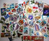前苏联邮票100枚不重复  外国邮票盖销票