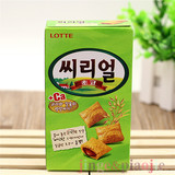 韩国进口食品 儿童饼干 乐天儿童麦片巧克力夹心饼干 42g