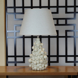 创意现代中式台灯客厅书房现代简约卧室床装饰艺术陶瓷汤圆台灯