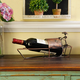 创意欧式红酒架子家居家具家里餐桌酒柜装饰品摆件客厅电视柜摆设