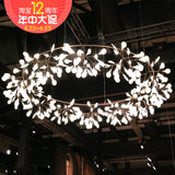 moooi叶子吊灯 后现代客厅餐厅创意艺术萤火虫叶子设计师吊灯具