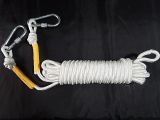 尼龙白色晾衣绳编织绳索10米双钩绳晒衣绳晒被绳包邮