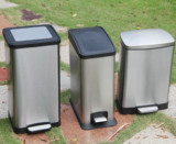 不锈钢垃圾桶脚踏式厨房卫生间垃圾桶创意大号家用客厅垃圾筒包邮