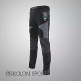 15韩国正品KOLON SPORT/可隆男款户外运动速干透气登山修身弹力裤