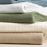 美国rll原单纯棉秋冬空调毯 美式编织沙发巾棉线毯 休闲盖毯