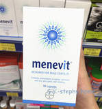 现货 澳洲直邮男士爱乐维elevitMenevit男性备孕片营养素改善精子