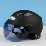 摩托车头盔男女四季防雾全覆式越野盔个性带角头盔T3W
