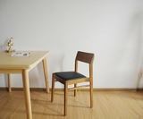 简约实木餐椅 曲木北欧现代宜家办公单人餐桌椅日式实木椅子