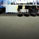 条纹方块地毯 商用工程丙纶办公地毯 办公室银行台球房写字楼地毯